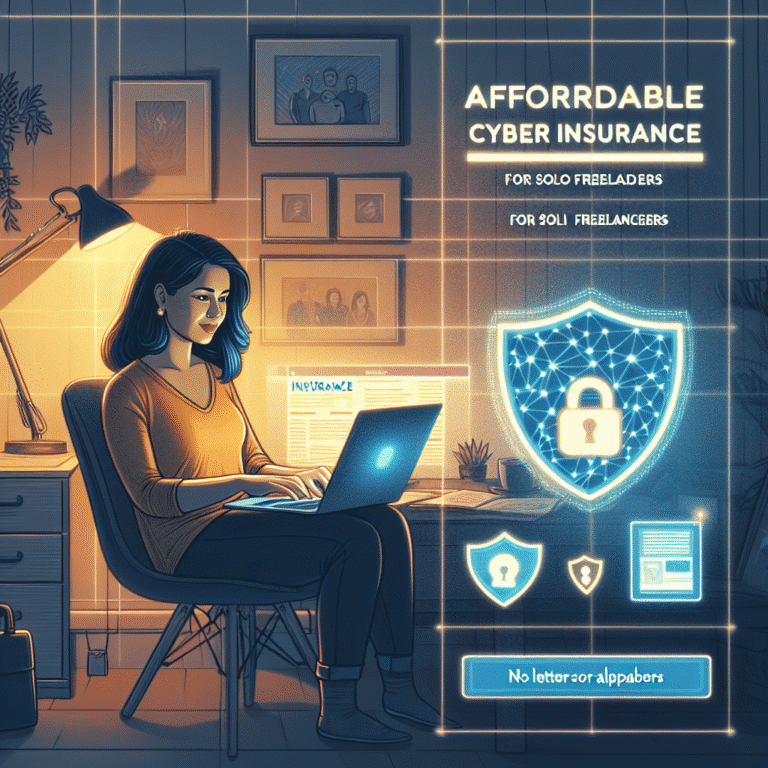 How to Secure Affordable Cyber Insurance as a Solo Freelancer