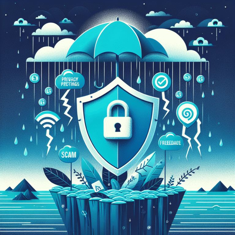 social media privacy settings to prevent scammers from harvesting freelance information