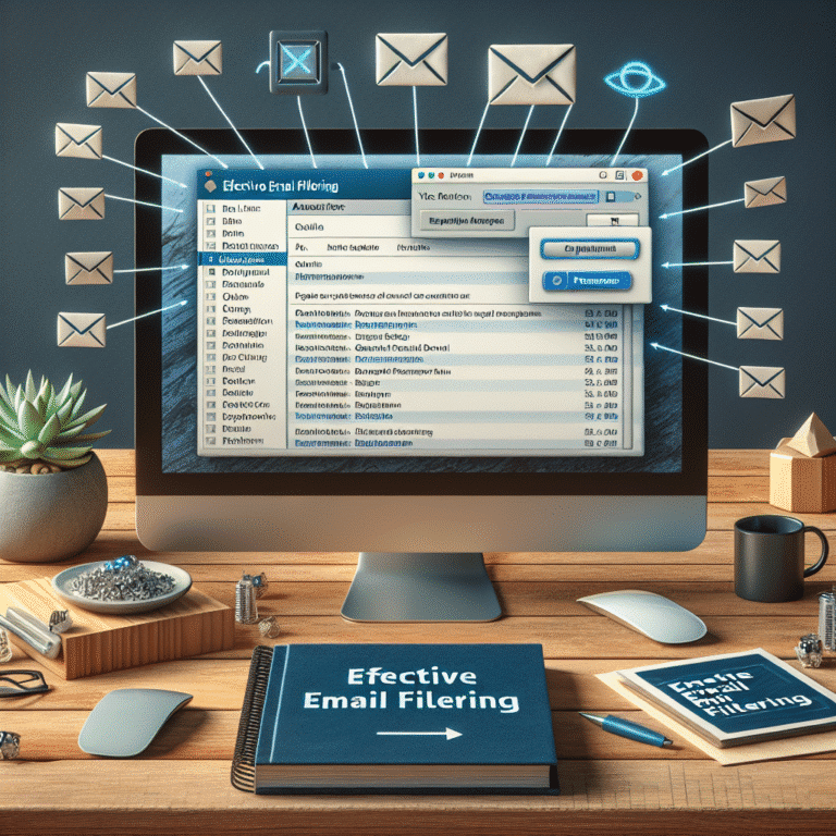 how to set up email filtering rules to catch common invoice scam emails effectively