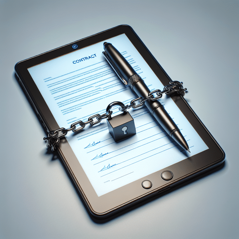 using secure signature software to protect digital contracts from tampering